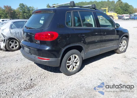 2016 Volkswagen Tiguan S z USA, uszkodzony, nr VIN WVGBV7AX5GW577804
